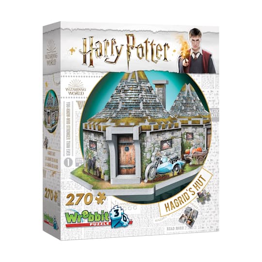 Harry Potter™ Hagrid's Hut 270 Piece 3D Puzzle